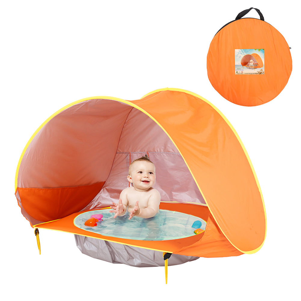 Splashy Fun Baby Beach Tent: Where Sun Meets Safety!