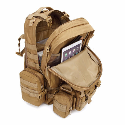 Stealthy Adventure Companion: The Camo Backpack for Tactical Troopers!