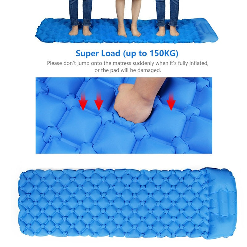 Pillow Puff - The Cozy and Colorful Inflatable Sleeping Mat