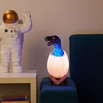 Glowing Dinosaur Dreams: 3D Printed Night Light