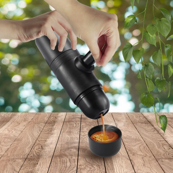 Portable Hand-Pressed Espresso Machine
