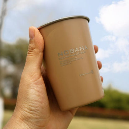 NOBANA Four-Color Cup - Stylish and Durable Stainless Steel Drinkware