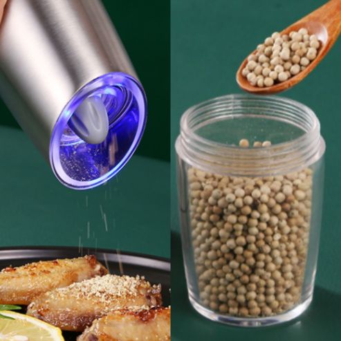 Automatic Gravity Pepper Grinder: Elevate Your Seasoning Game