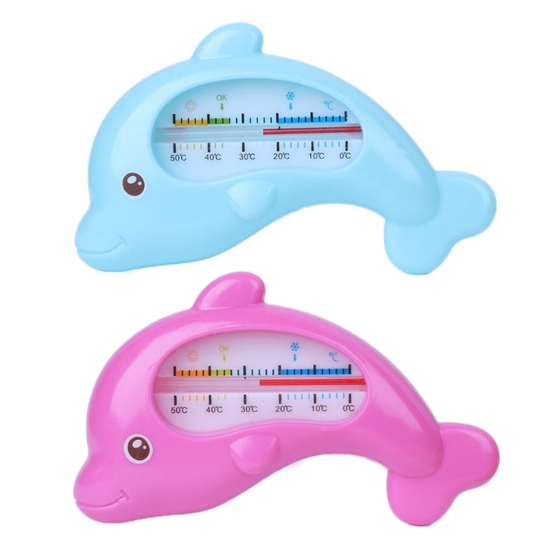 Dolphin-Shaped Water Thermometer for Baby Bath Time