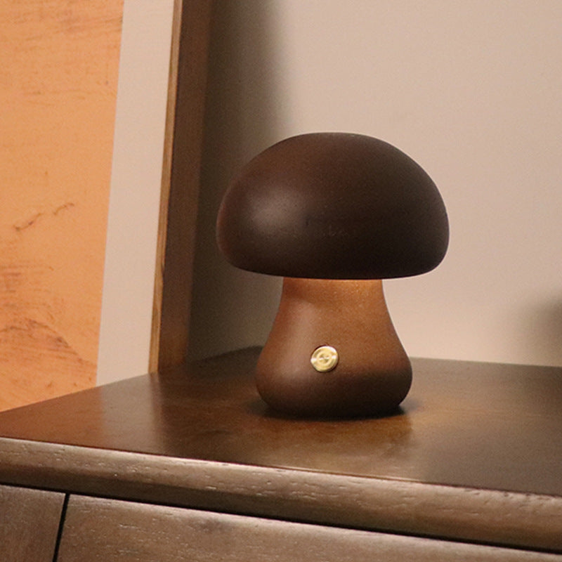 Touch-Sensitive Mushroom LED Night Light for Bedroom