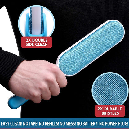 Reusable Pet Fur & Lint Remover Brush