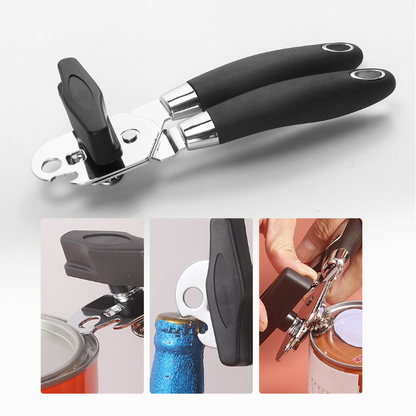 Can Opener - stainless steel multi-function can opener