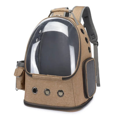 Astro-Purr: The Stellar Space Capsule Backpack for Trendsetting Pets