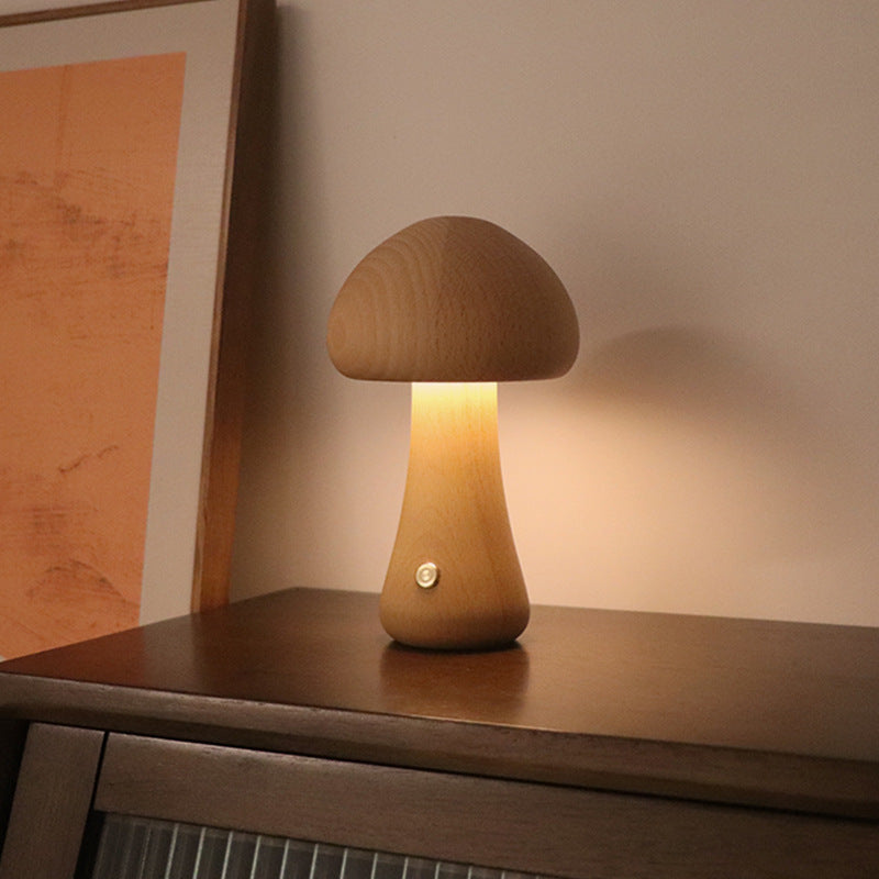 Touch-Sensitive Mushroom LED Night Light for Bedroom