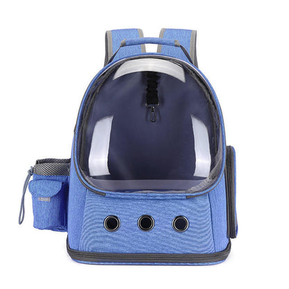 Astro-Purr: The Stellar Space Capsule Backpack for Trendsetting Pets