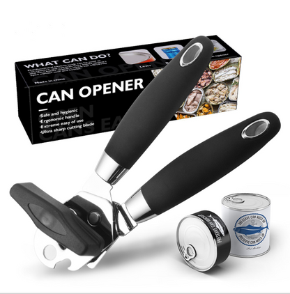 Can Opener - stainless steel multi-function can opener