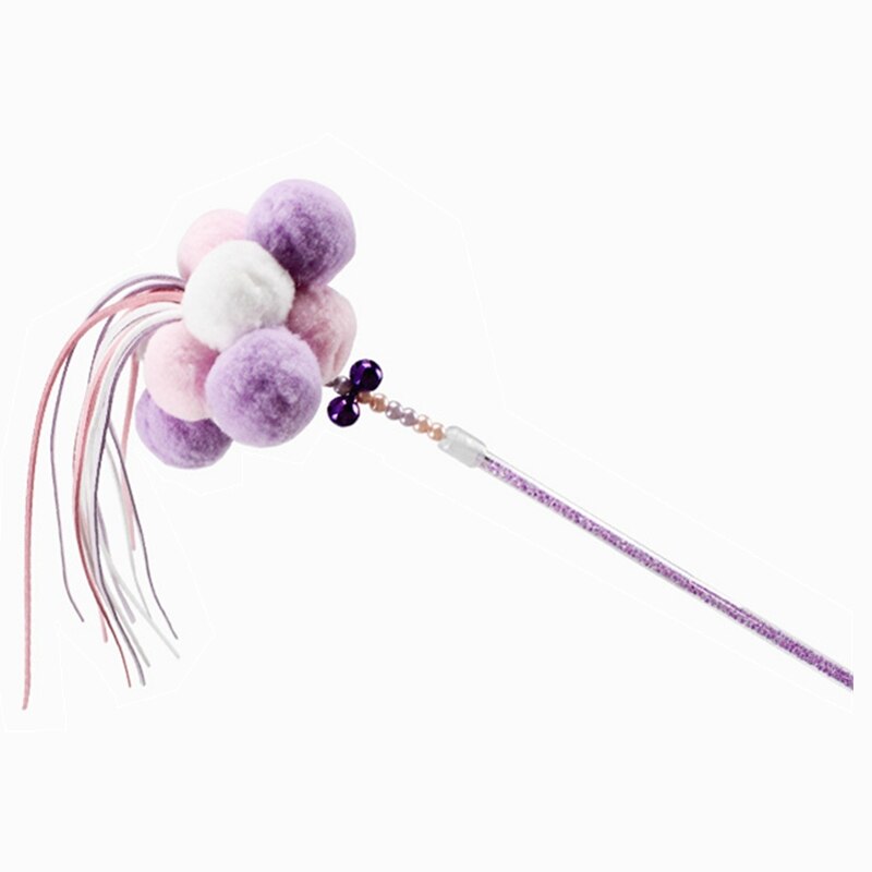 Kitty Katcher - Kitten Cat Toy Funny Fishing Wand With Bell