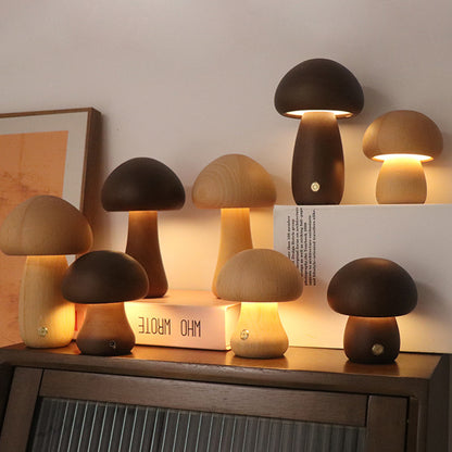 Touch-Sensitive Mushroom LED Night Light for Bedroom