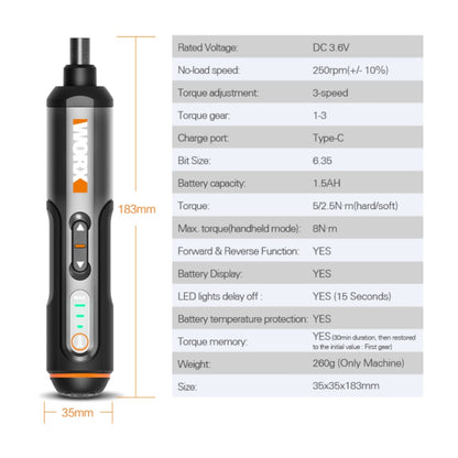 WORX Mini Pro-Twist: The Compact Powerhouse Screwdriver Set!