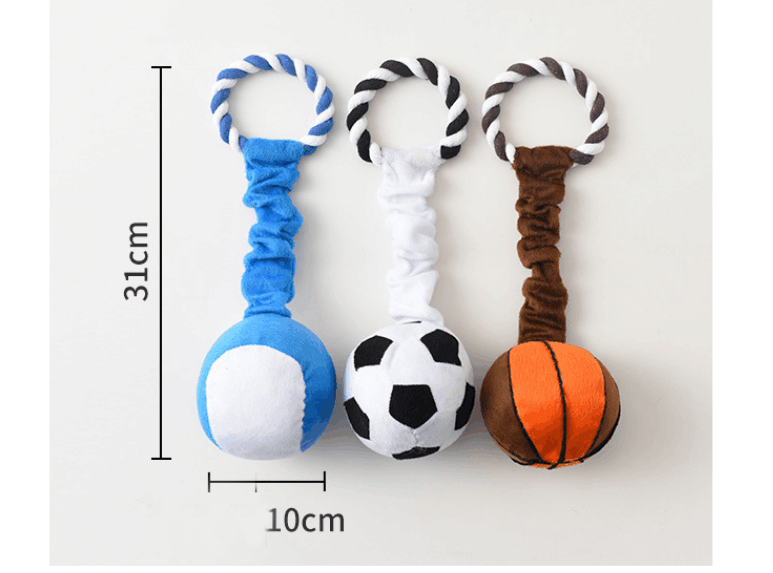 Puppy Pal - Dog Interactive Toy Super Soft Cloth Ball