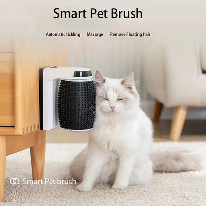 Whisker Wellness: The Ultimate Cat Corner Spa Brush – Say Goodbye to Floating Fur!