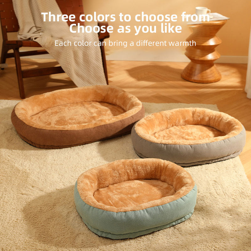 KimPet Cozy Oasis: The Plush Pet Kennel for Perfect Naps