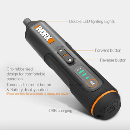 WORX Mini Pro-Twist: The Compact Powerhouse Screwdriver Set!