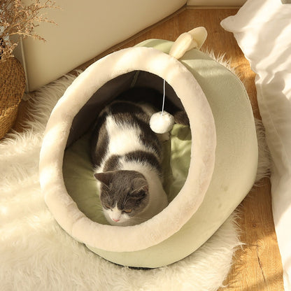 SnuggleNest - The Dreamy Hideaway for Purring Companions!