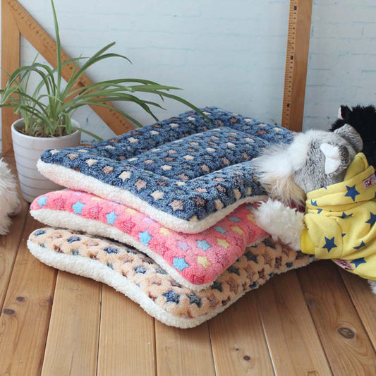 Cozy Canine Comfort: The Fleece Pet Mat Adventure!